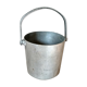 Small aluminum bucket with handle - - kitchen cutlery door