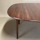 Table haute palissandre Design Scandinave "Ole Wanscher" 1950.