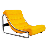 Fauteuil lounge vintage Impala jaune par Gillis Lundgren pour IKEA, Suède, 1972