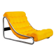 Fauteuil lounge vintage Impala jaune par Gillis Lundgren pour IKEA, Suède, 1972