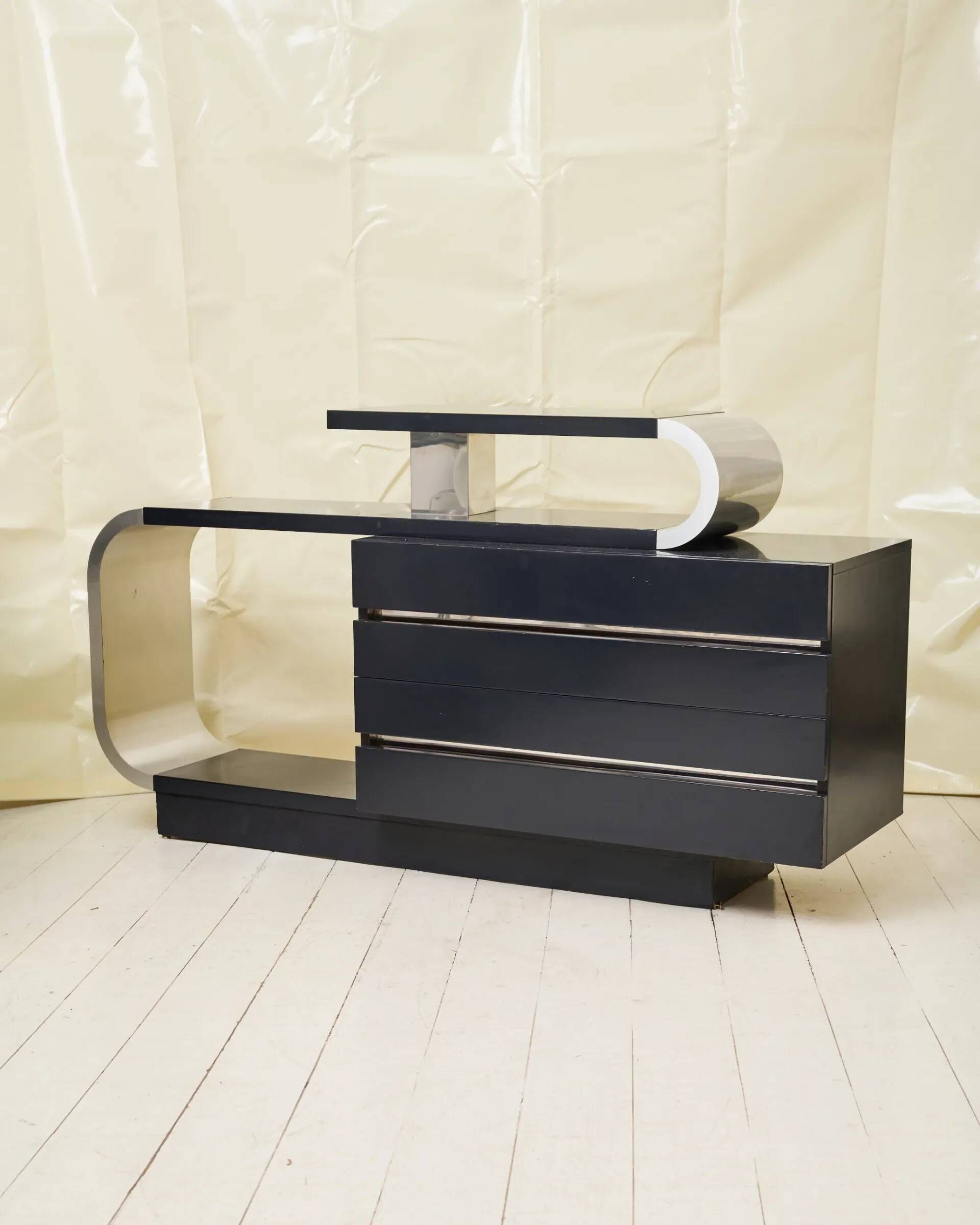 Asymmetrical enfilade, Pierre Cardin, 1970s