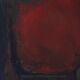 Eke Bjérén, Röd Aften, Huile sur toile, 1962, Encadrée