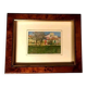 Landscape Painting Oil on Panel Early 1900s Italy Antique Painting