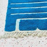 Traditional handmade pure wool rug, size 150 x 250 cm