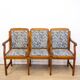 3 Seat Upholstered Bench, Spain, 1910s