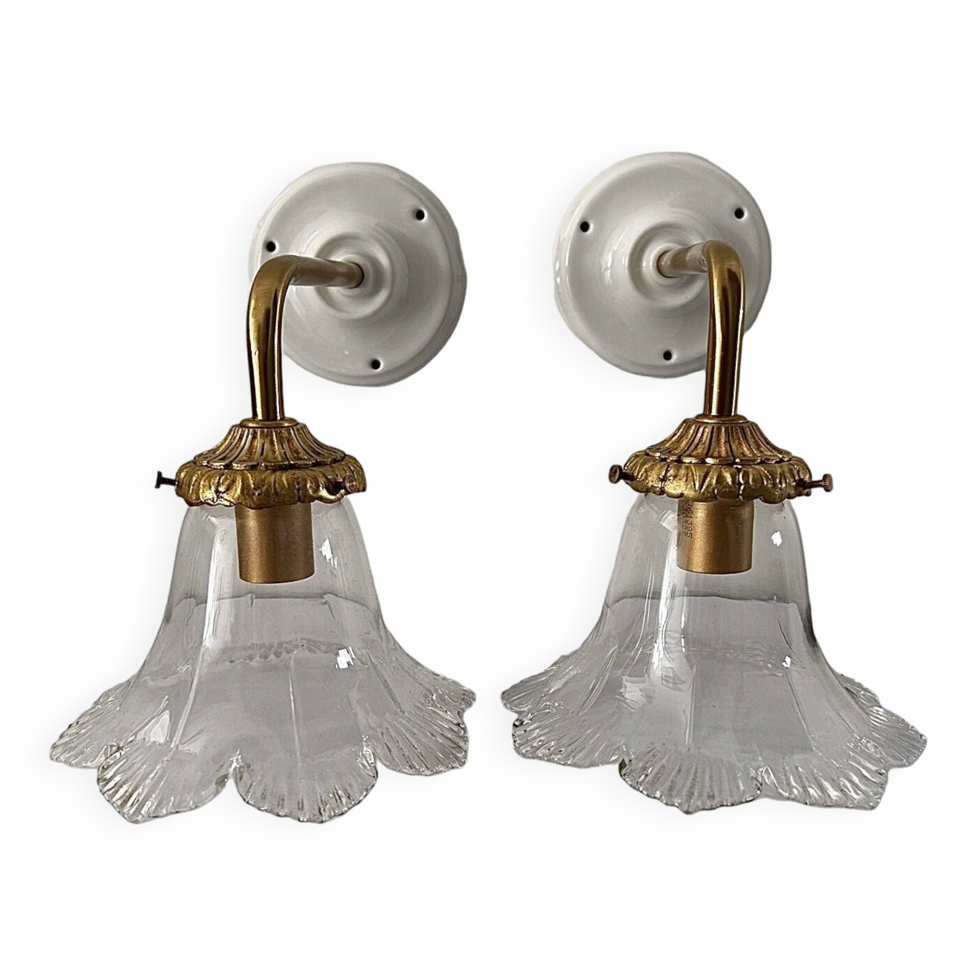 Pair of vintage wall lights