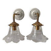Pair of vintage wall lights