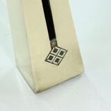 Solid brass sculptural coffee table by Peter Ghyczy 1980s