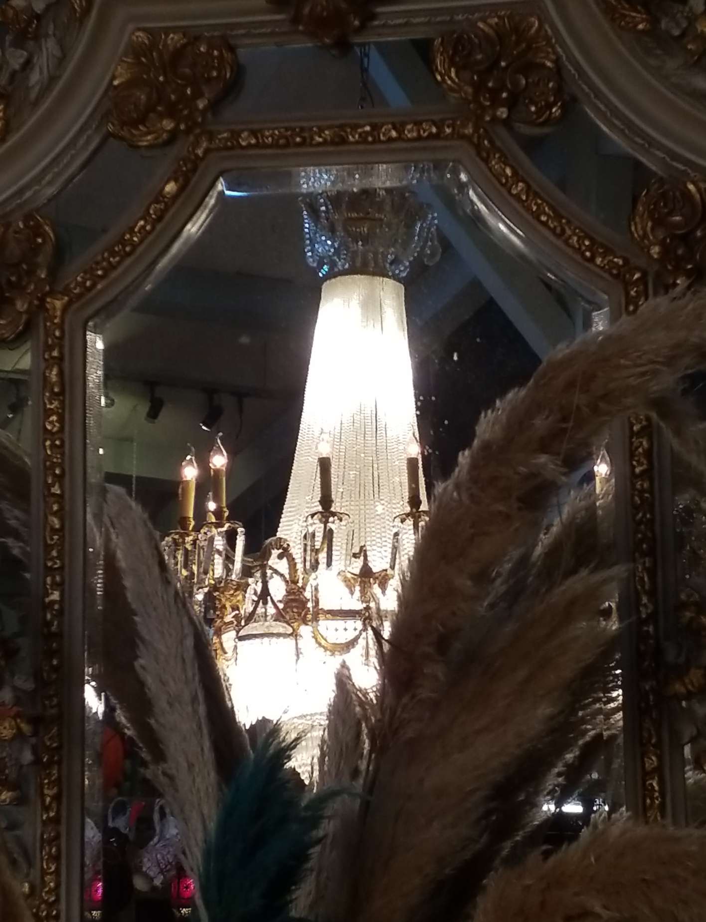 Large chandelier