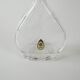 Crystal carafe, Italian design, 1970s, manufactured by ERRE