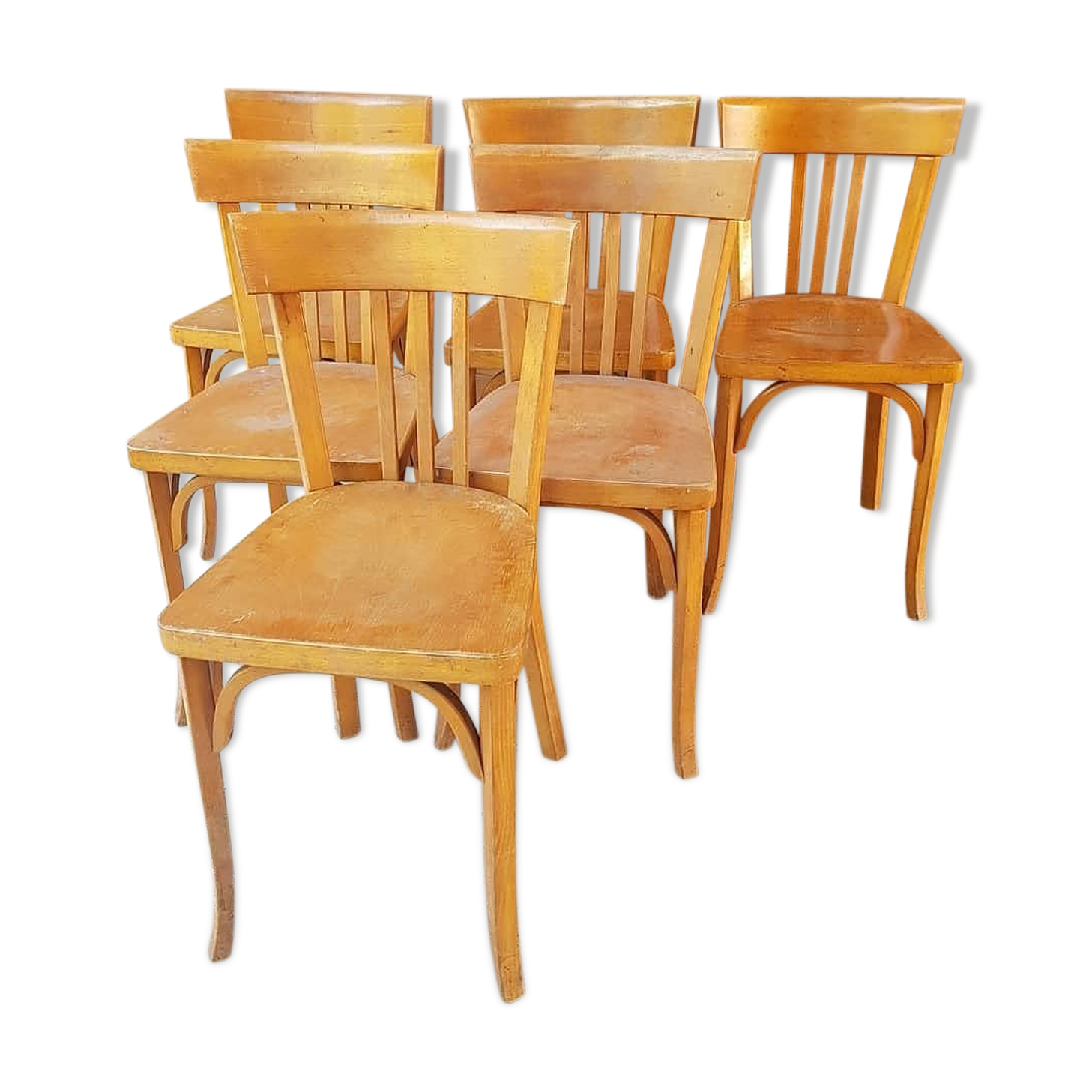 Lot chairs bistro Baumann