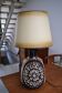 Fat Lava ceramic lamp with double lighting from the 60s/70s.