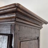Small oak community cupboard