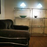 Pair of vintage italian design armchairs from the 70s