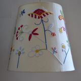 Fabric lampshade