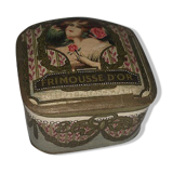 Boîte à poudre ancienne