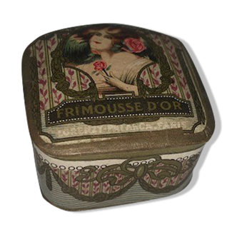 Boîte à poudre ancienne
