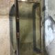 Chrome and brass coffee table 1970