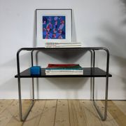 Table basse Bauhaus à deux niveaux par Marcel Breuer pour Thonet