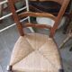 2 chaises paillées
