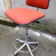 Vintage fabric office chair by HAG oslo Norway