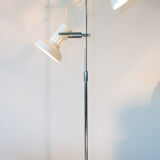 Floor lamp with 3 white adjustable spots, 1970-80