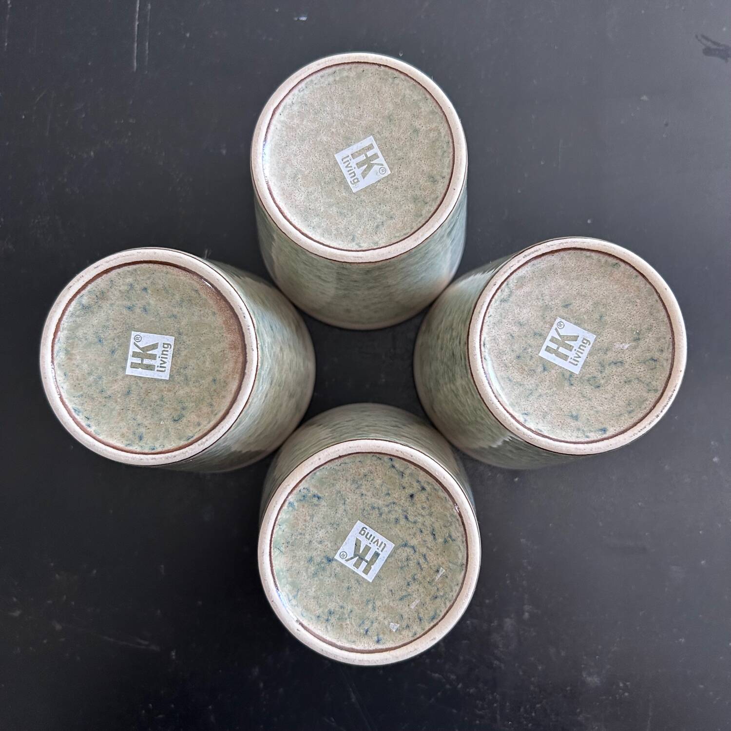 Set of 4 Scandinavian coffee cups