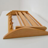 Mid-century wall folding  hanger and shelf, 1960's.