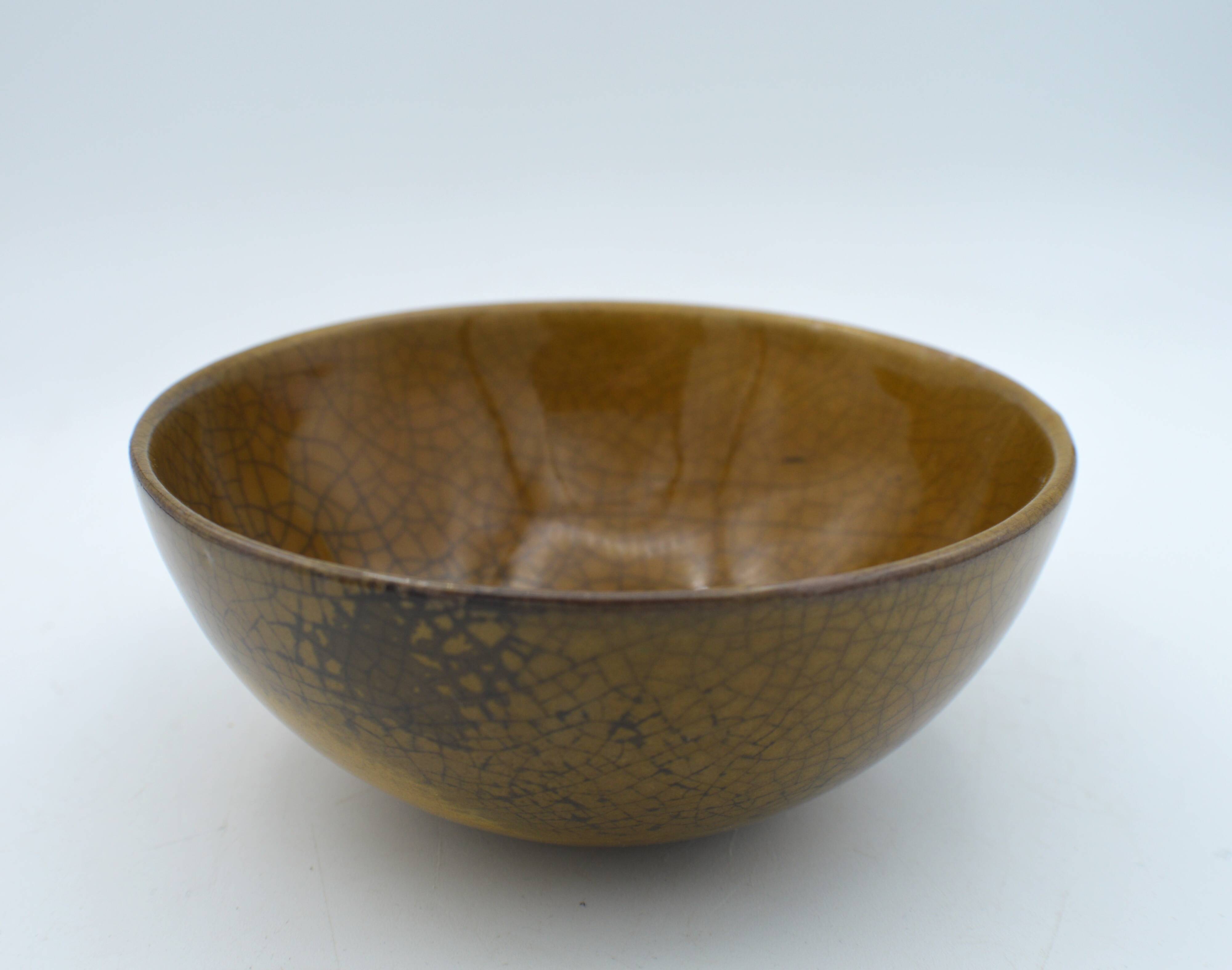 Ceramic bowl signed by Sophie Bidot