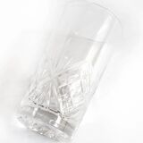 4 verres à whisky en cristal