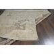 1960s Persian Handmade Wool Cotton Beige Oversized Area Rug 292x381