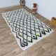 Handmade wool Berber rug 236 x 140 cm