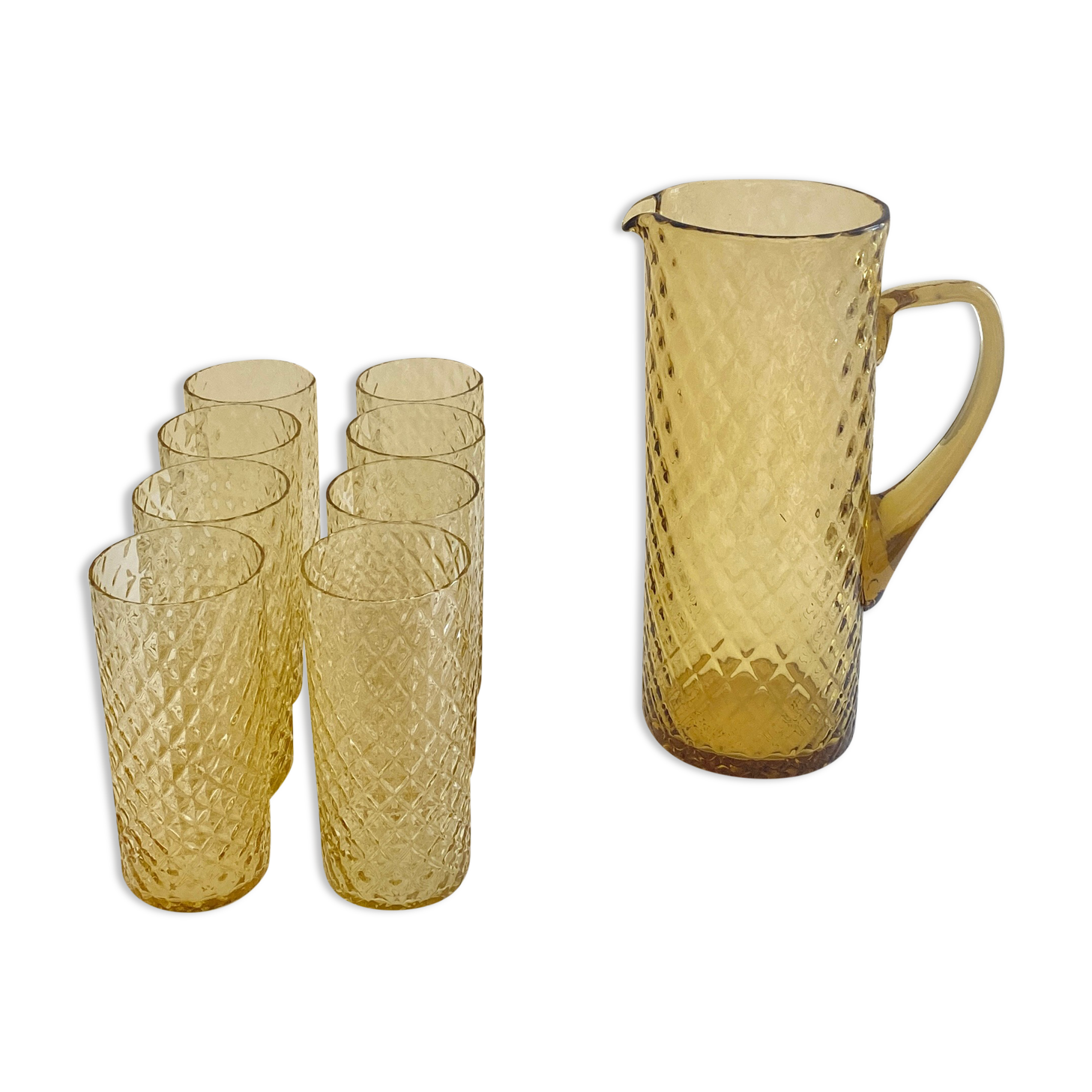 Vintage orangeade service 70s