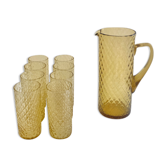 Vintage orangeade service 70s