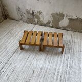 End stools for sofas pine mountain furniture 1960