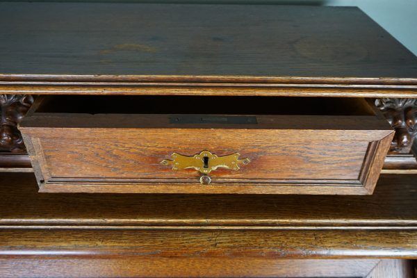 Old Dutch oak office, early 1900