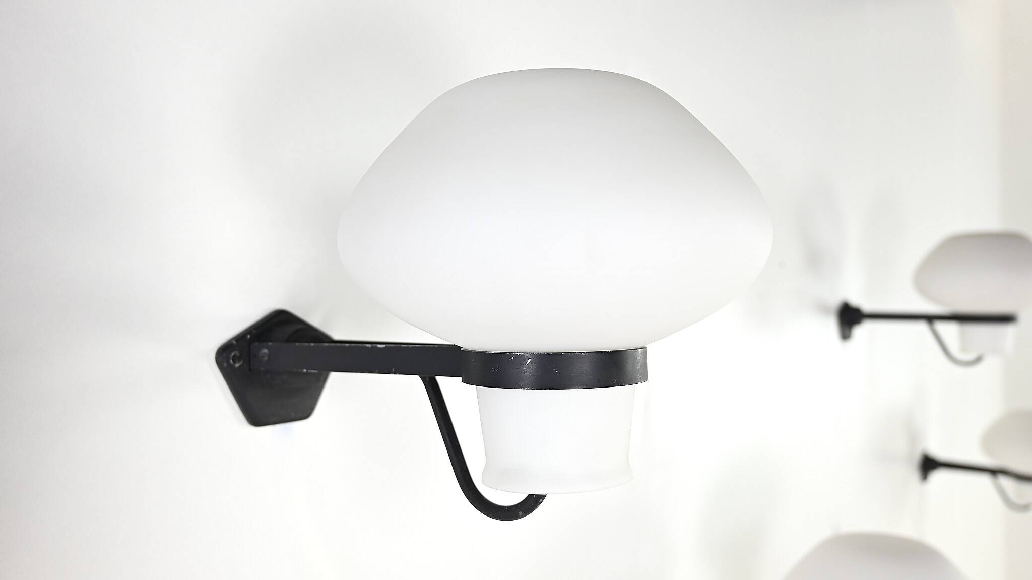 Erik Gunnar Asplund, "ga9" Wall Sconces for Asea, Sweden, c. 1940