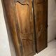 Set of 2 19th century walnut cabinet doors