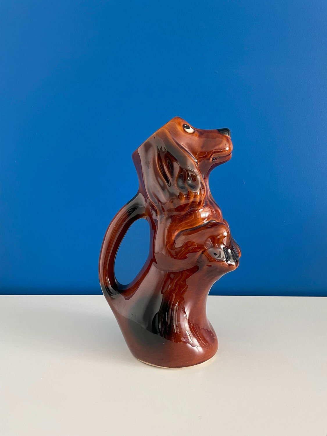 Pitcher dog decanter