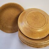 Hollow sandstone plates