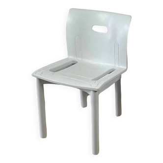 Chaise de salle à manger vintage 4870 par Anna Castelli Ferrieri pour Kartell, années 1980