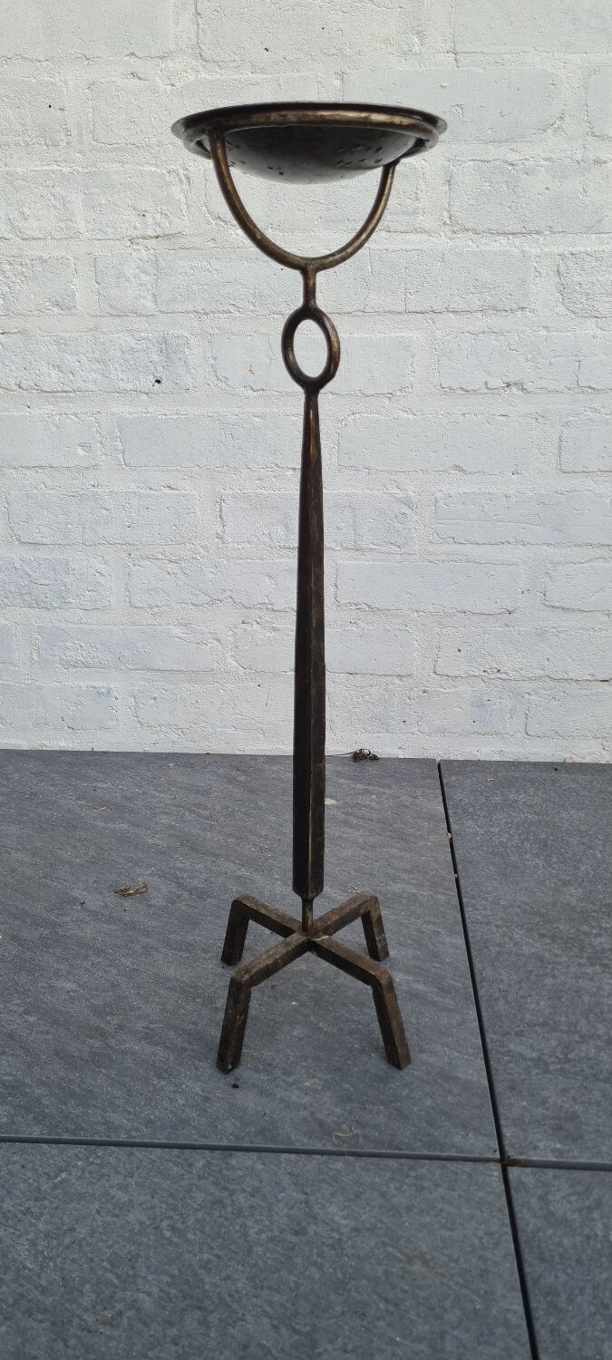 Brutalist candle holder