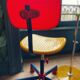 Chaise de bureau pour enfant IKEA Knut et Marianne Hagberg 80s