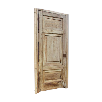 Important 19th Century Haussmann Walnut Door