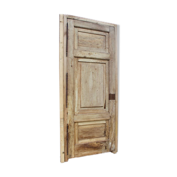 Important 19th Century Haussmann Walnut Door