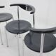 Set of Three Mid Century Dining Chairs, Germany, 1980s