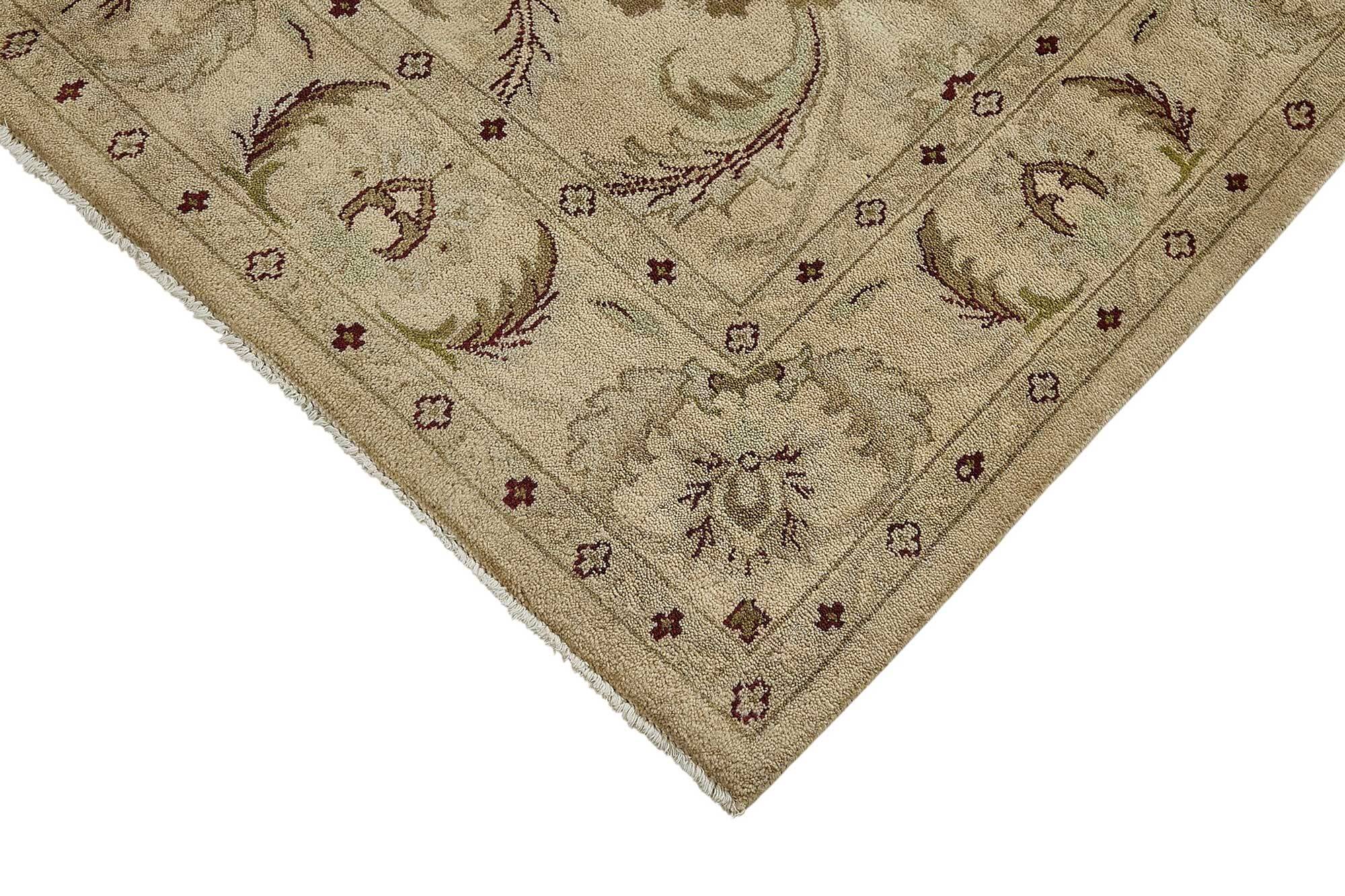 Turkish Handknotted Wool Oushak Rug 180 cm x 276 cm
