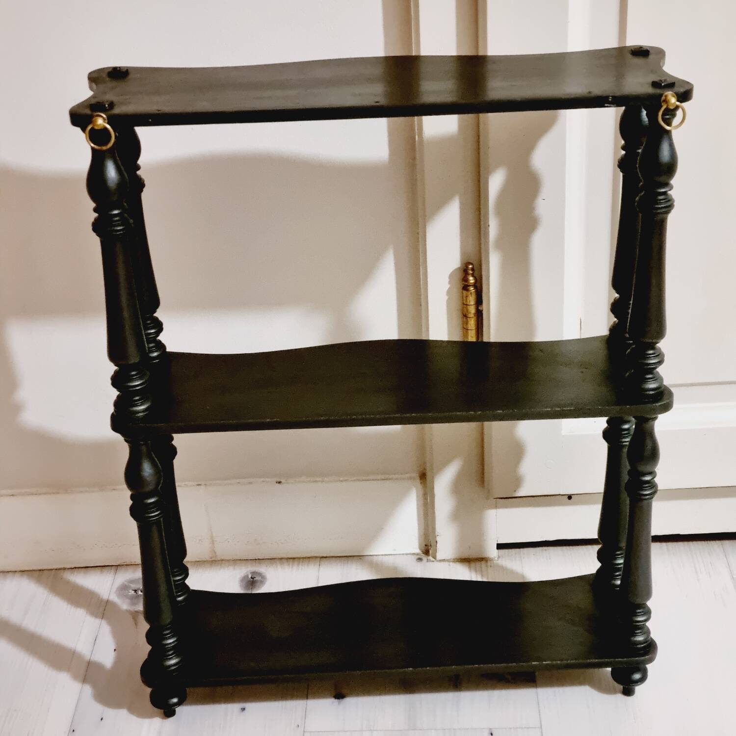 Lot of 2 old shelves