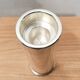 Wilkens modernist silver metal candle holders