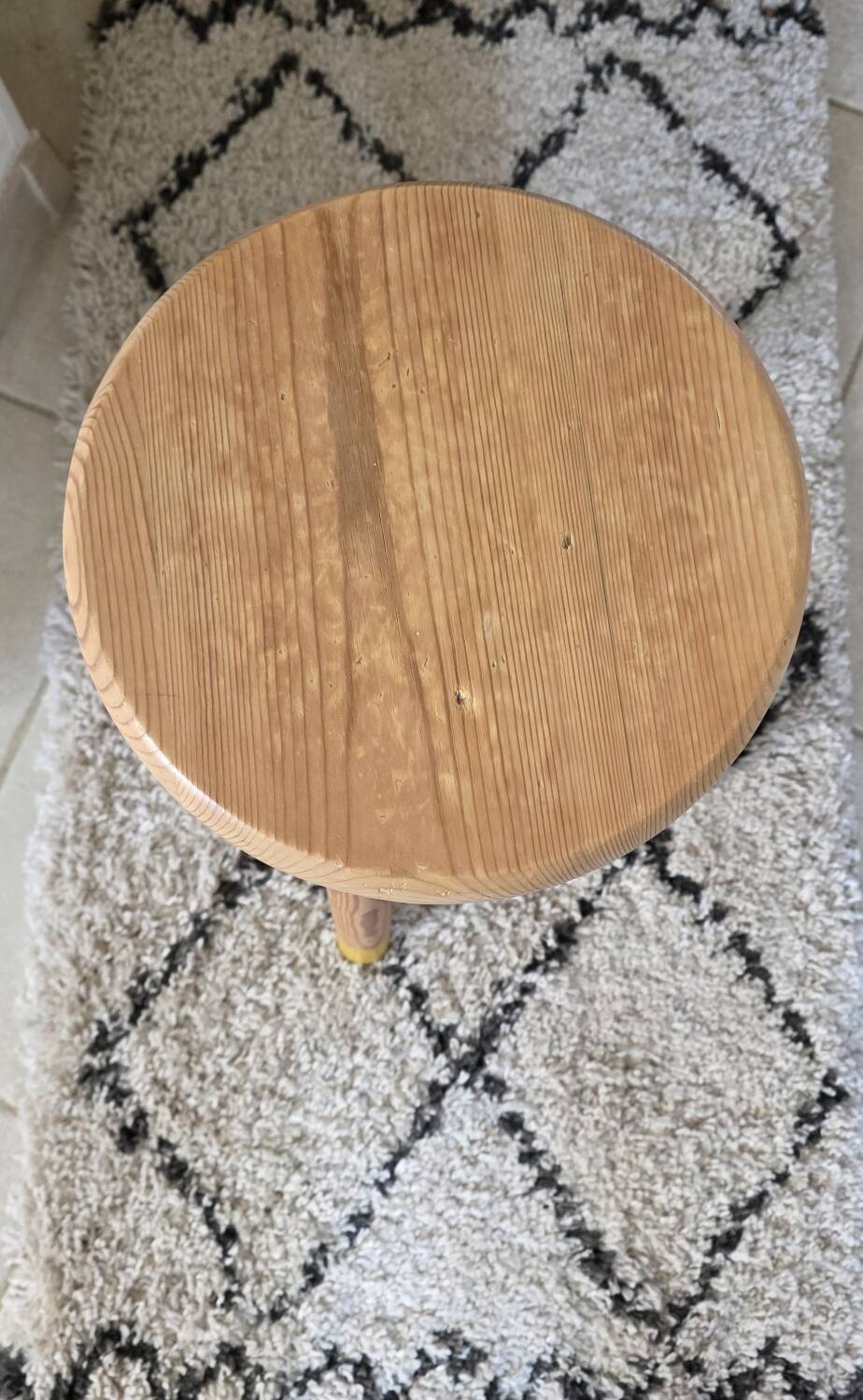 Restored vintage stool